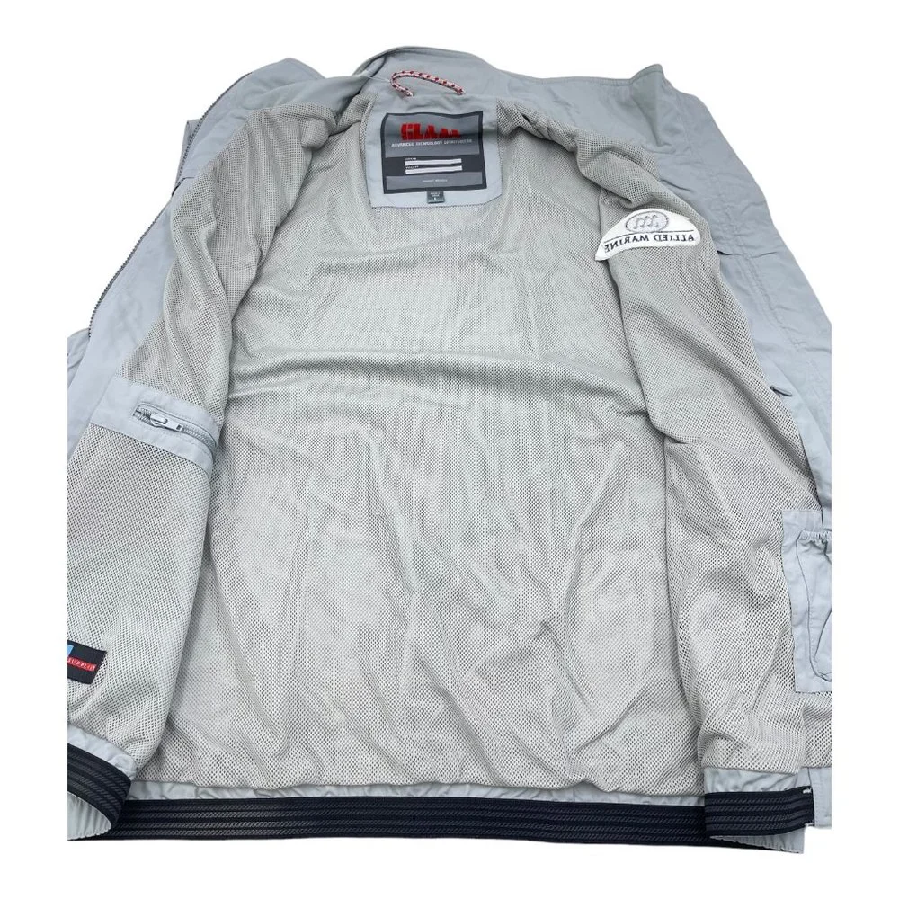 SLAM ATS Summer Sailing Vest Men's Sportswear Italian Sailing Full Zip FIV
